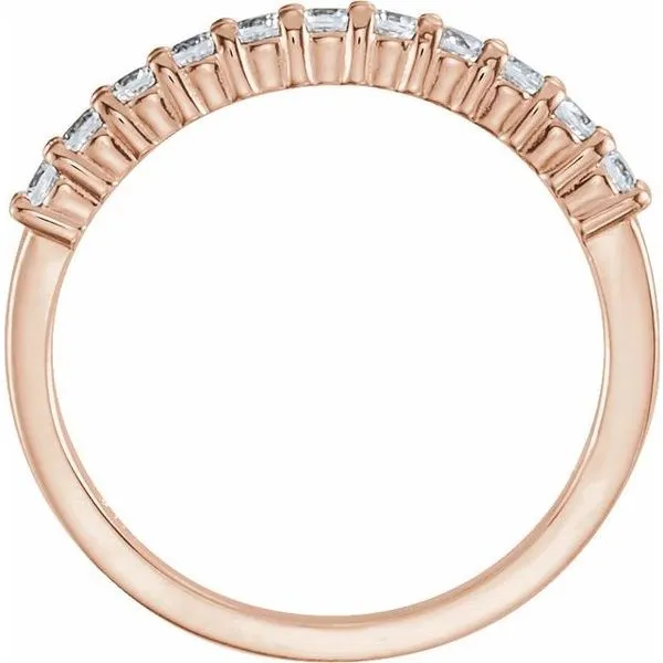 Eleven-Stone Anniversary Band Image 2 Allain's Jewelry New Iberia, LA