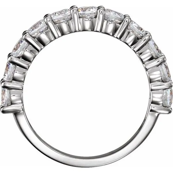 Eleven-Stone Anniversary Band Image 2 Allain's Jewelry New Iberia, LA