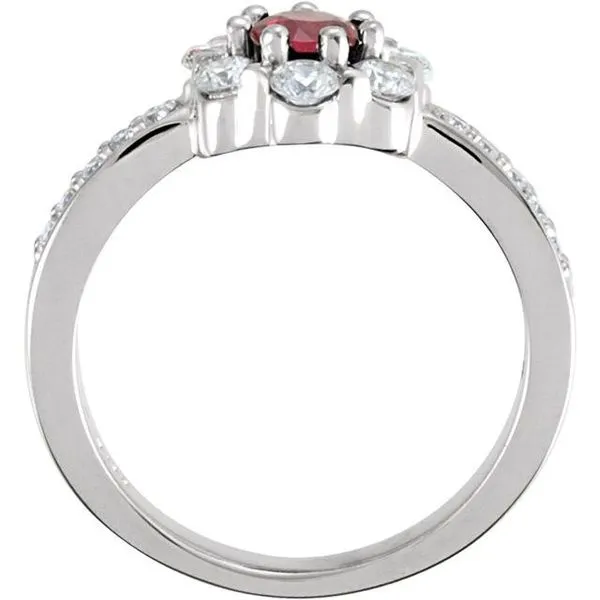 Cluster Ring Image 2 Cherry Street Jewelers Tulsa, OK