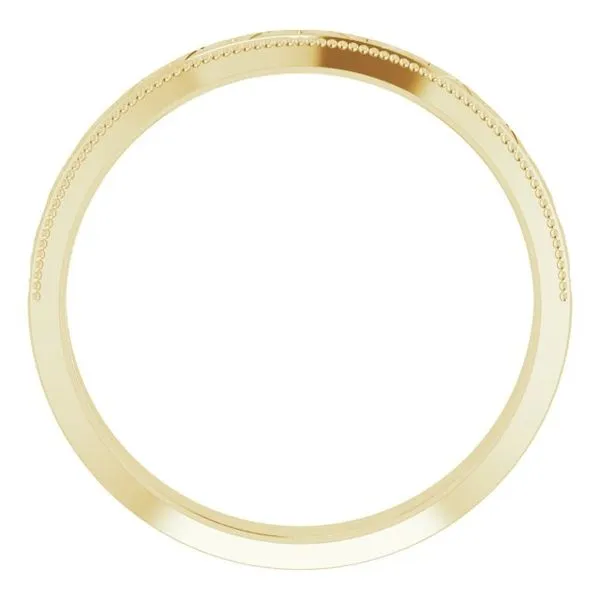 Milgrain Geometric Band Image 2 Cherry Street Jewelers Tulsa, OK