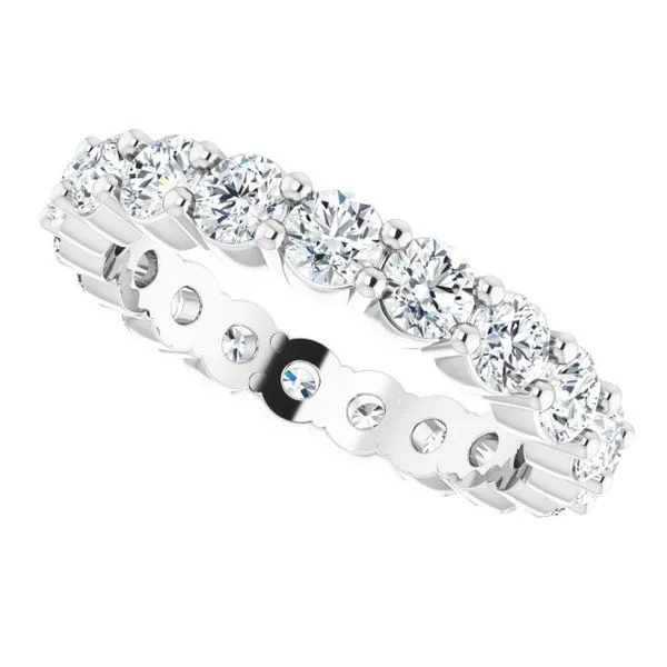 Shared-Prong Eternity Band Image 5 Allain's Jewelry New Iberia, LA