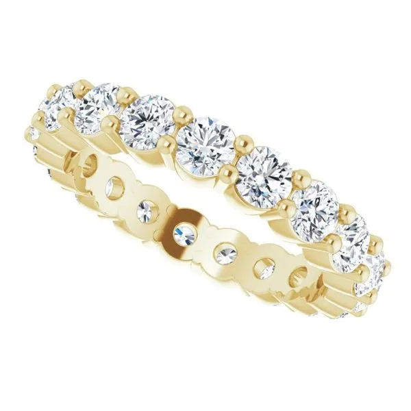 Shared-Prong Eternity Band Image 5 Allain's Jewelry New Iberia, LA