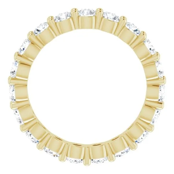 Shared-Prong Eternity Band Image 2 Allain's Jewelry New Iberia, LA