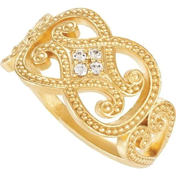 Granulated Ring Image 3 Hopman Jewelers Elkhart, IN