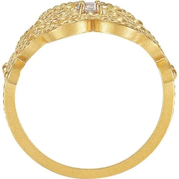 Granulated Ring Image 2 Arnold's Jewelry and Gifts Logansport, IN