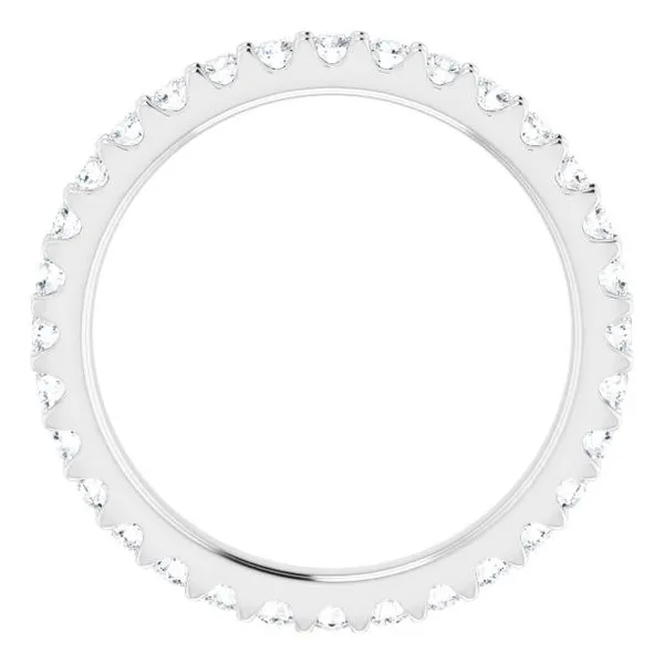 Shared-Prong Eternity Band Image 2 Allain's Jewelry New Iberia, LA