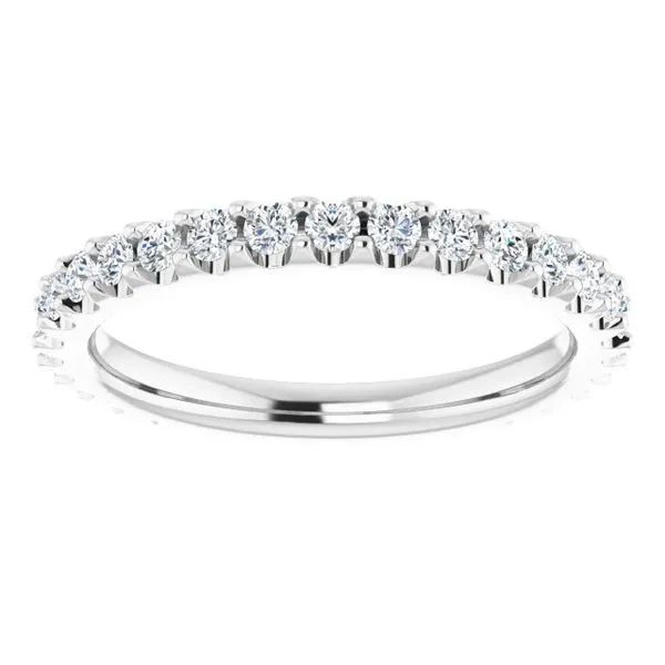 Shared-Prong Eternity Band Image 3 Allain's Jewelry New Iberia, LA
