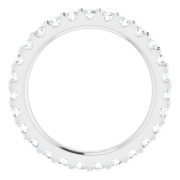 Shared-Prong Eternity Band Image 2 Allain's Jewelry New Iberia, LA