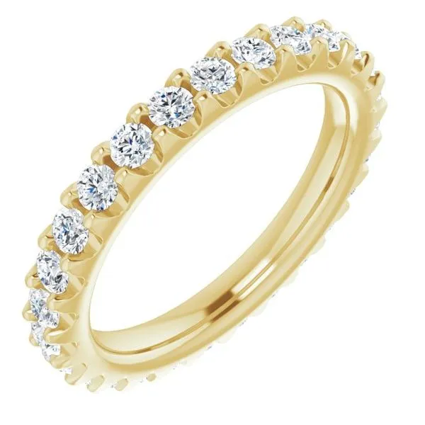 Shared-Prong Eternity Band L & L jewelers Scarborough, ME