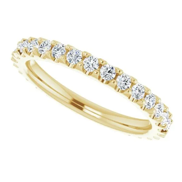 Shared-Prong Eternity Band Image 5 Allain's Jewelry New Iberia, LA