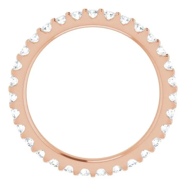 Shared-Prong Eternity Band Image 2 Allain's Jewelry New Iberia, LA