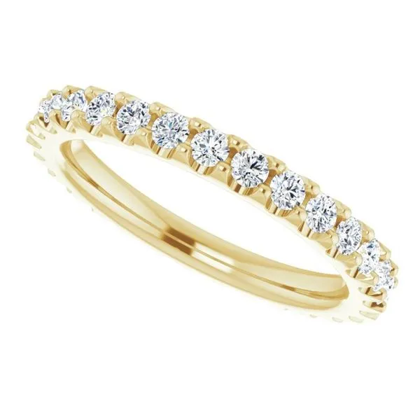 Shared-Prong Eternity Band Image 5 Allain's Jewelry New Iberia, LA