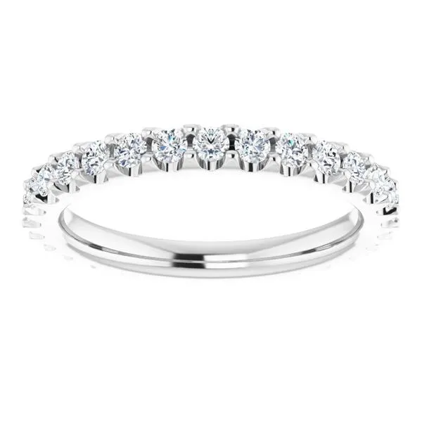 Shared-Prong Eternity Band Image 3 Allain's Jewelry New Iberia, LA