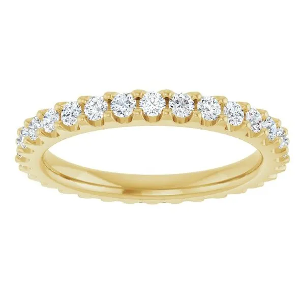 Shared-Prong Eternity Band Image 3 Allain's Jewelry New Iberia, LA