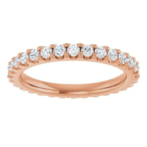 Shared-Prong Eternity Band Image 3 Allain's Jewelry New Iberia, LA