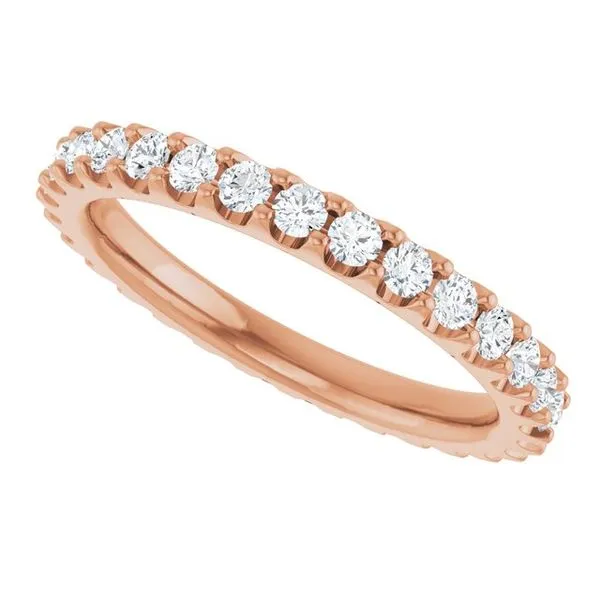 Shared-Prong Eternity Band Image 5 Allain's Jewelry New Iberia, LA