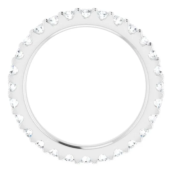 Shared-Prong Eternity Band Image 2 Allain's Jewelry New Iberia, LA