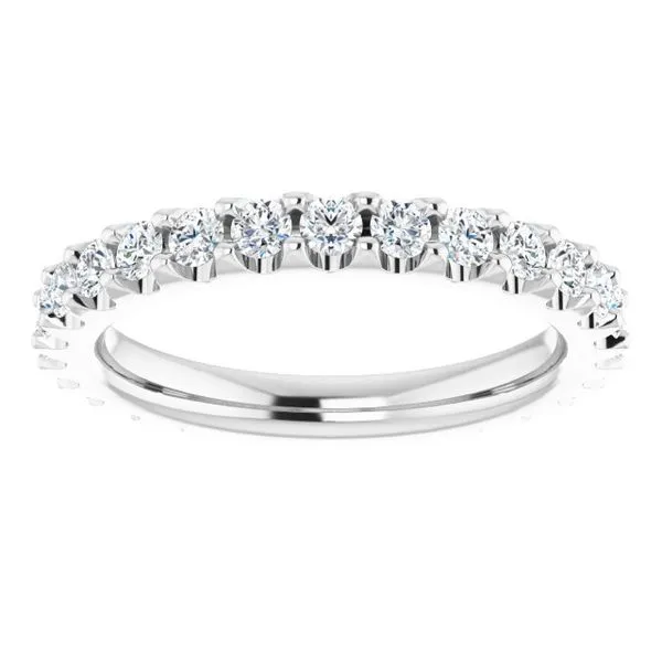 Shared-Prong Eternity Band Image 3 Allain's Jewelry New Iberia, LA