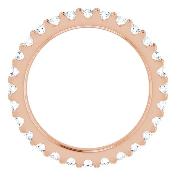 Shared-Prong Eternity Band Image 2 Allain's Jewelry New Iberia, LA