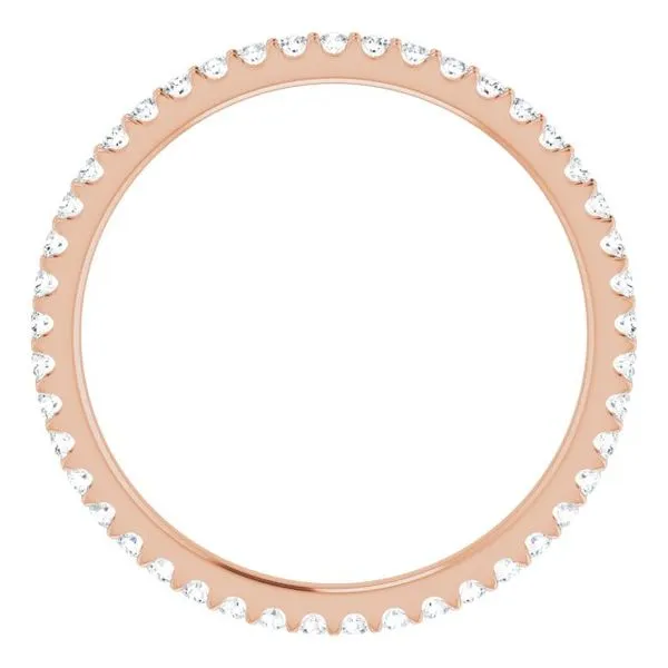 Shared-Prong Eternity Band Image 2 Allain's Jewelry New Iberia, LA