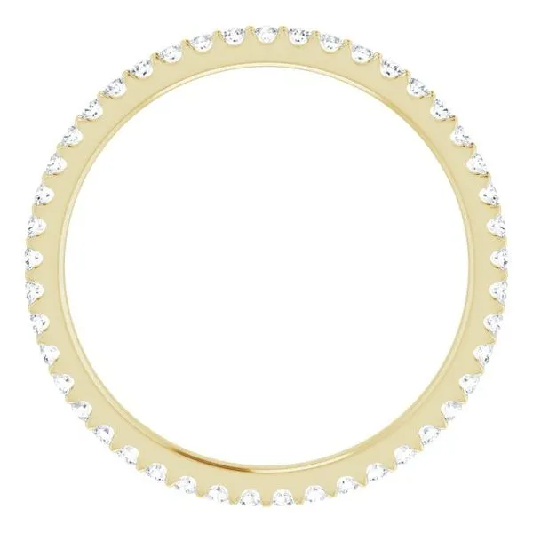 Shared-Prong Eternity Band Image 2 Allain's Jewelry New Iberia, LA