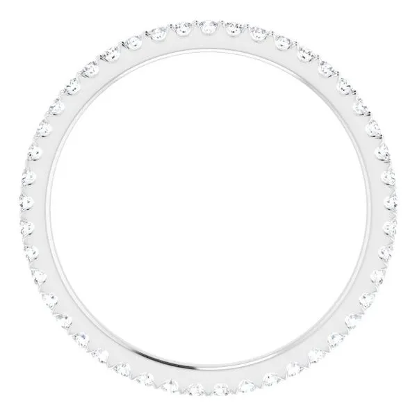 Shared-Prong Eternity Band Image 2 Allain's Jewelry New Iberia, LA