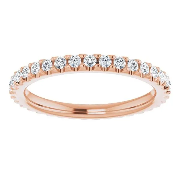 Shared-Prong Eternity Band Image 3 Allain's Jewelry New Iberia, LA