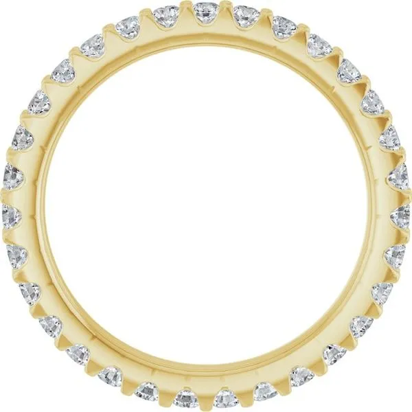 Shared-Prong Eternity Band Image 2 Allain's Jewelry New Iberia, LA