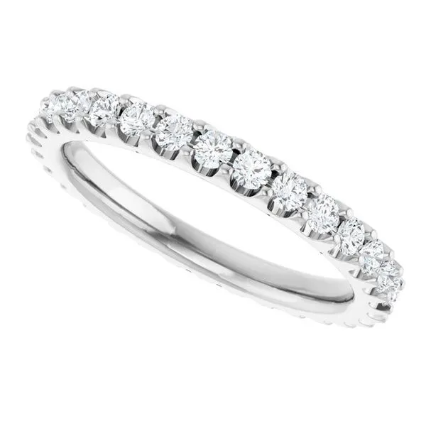 Shared-Prong Eternity Band Image 5 Allain's Jewelry New Iberia, LA