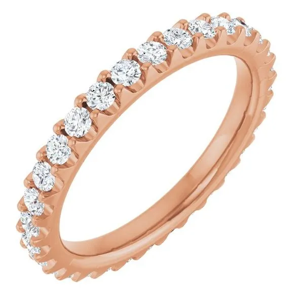 Shared-Prong Eternity Band L & L jewelers Scarborough, ME