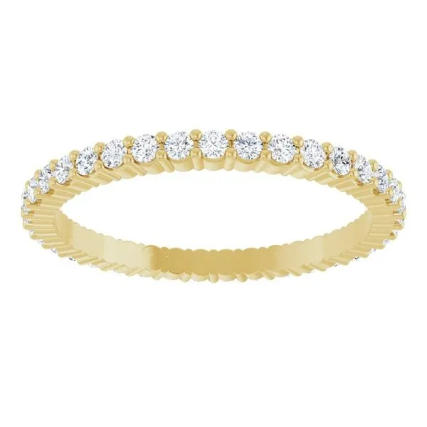 Shared-Prong Eternity Band Image 3 Allain's Jewelry New Iberia, LA