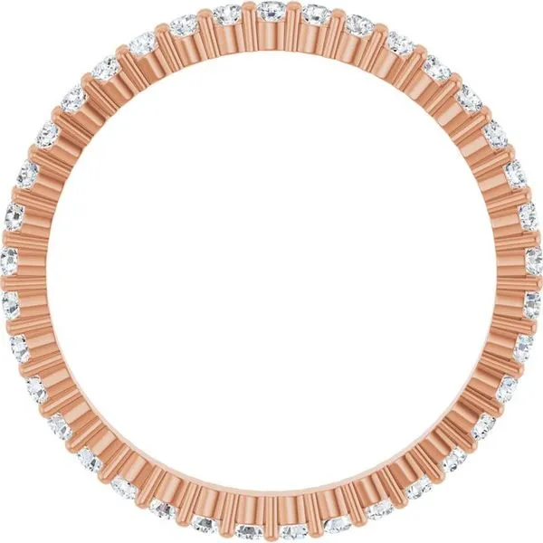 Shared-Prong Eternity Band Image 2 Allain's Jewelry New Iberia, LA