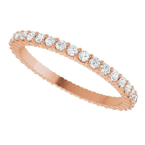 Shared-Prong Eternity Band Image 5 Allain's Jewelry New Iberia, LA