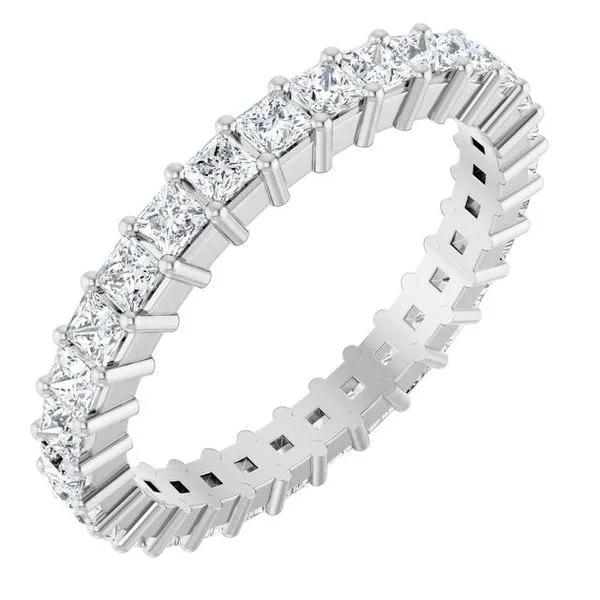 Shared-Prong Eternity Band L & L jewelers Scarborough, ME