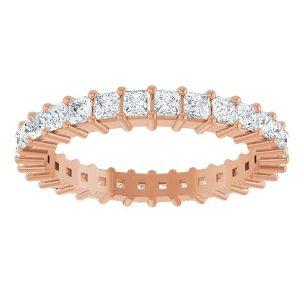 Shared-Prong Eternity Band Image 3 Allain's Jewelry New Iberia, LA