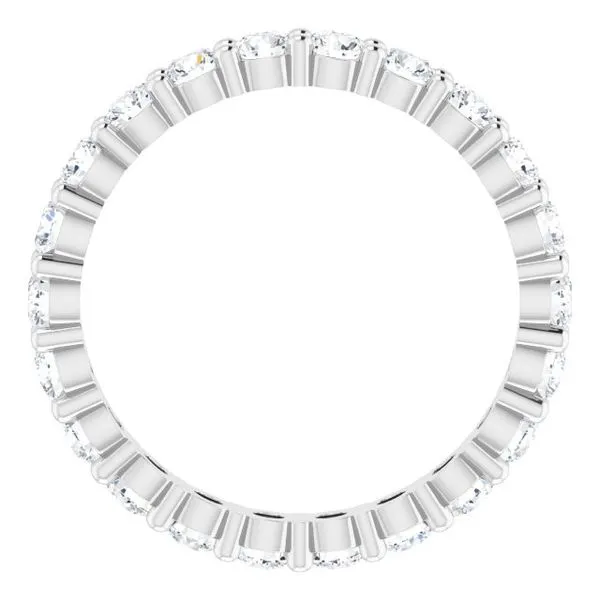 Shared-Prong Eternity Band Image 2 Gold'N Creations Gretna, LA