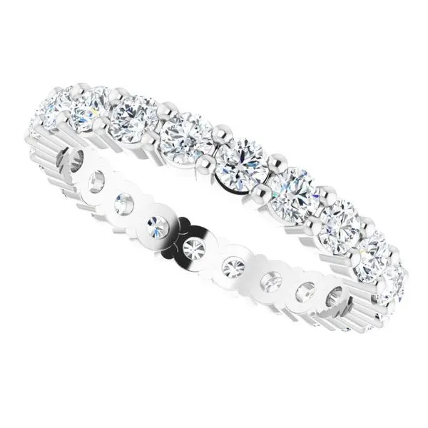 Shared-Prong Eternity Band Image 5 Grayson & Co. Jewelers Iron Mountain, MI