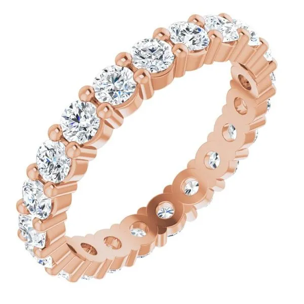 Shared-Prong Eternity Band Mead Jewelers Enid, OK