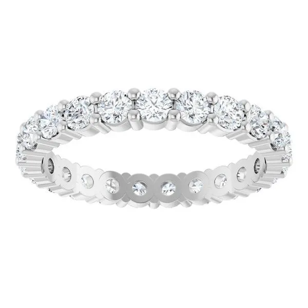 Shared-Prong Eternity Band Image 3 Allain's Jewelry New Iberia, LA