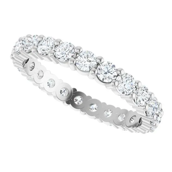Shared-Prong Eternity Band Image 5 Allain's Jewelry New Iberia, LA