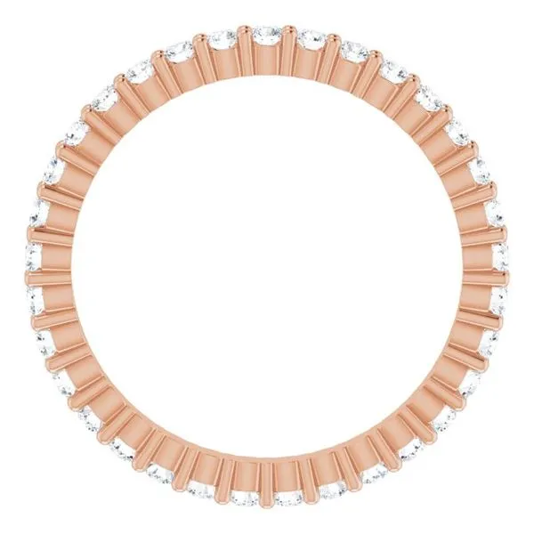 Shared-Prong Eternity Band Image 2 Allain's Jewelry New Iberia, LA