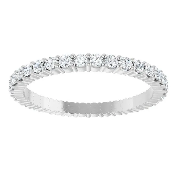 Shared-Prong Eternity Band Image 3 Allain's Jewelry New Iberia, LA