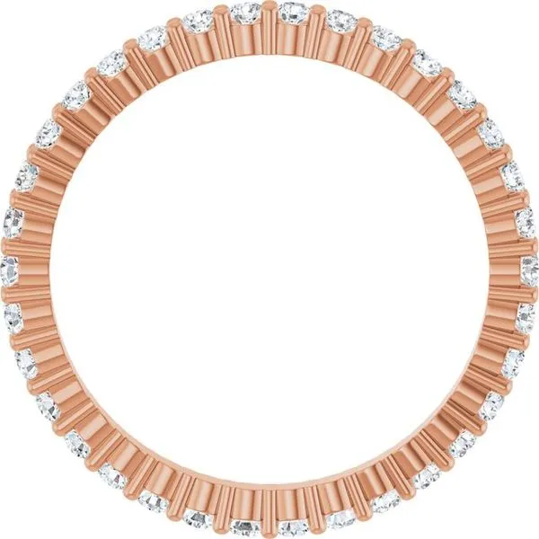 Shared-Prong Eternity Band Image 2 Allain's Jewelry New Iberia, LA