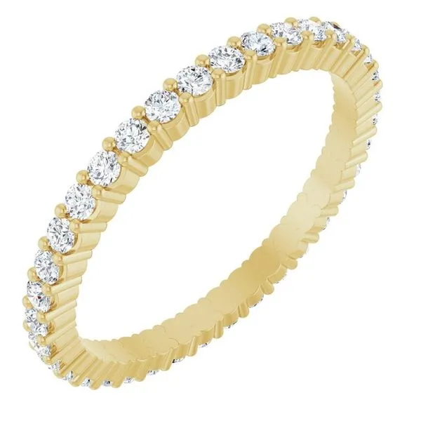 Shared-Prong Eternity Band Gold'N Creations Gretna, LA