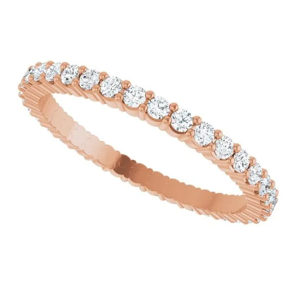 Shared-Prong Eternity Band Image 5 Allain's Jewelry New Iberia, LA