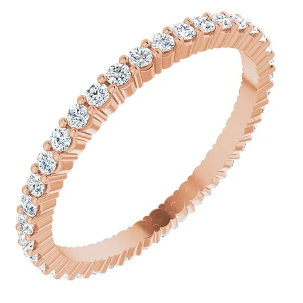 Shared-Prong Eternity Band L & L jewelers Scarborough, ME
