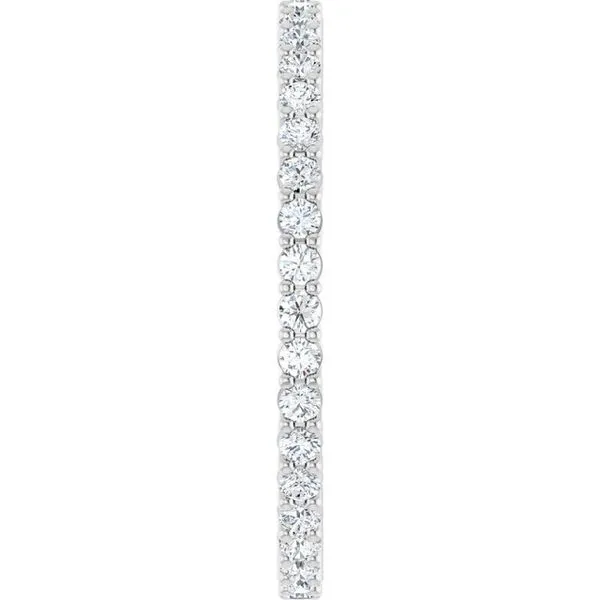Shared-Prong Eternity Band Image 4 Allain's Jewelry New Iberia, LA