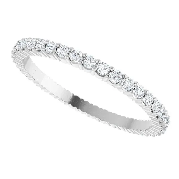 Shared-Prong Eternity Band Image 5 Allain's Jewelry New Iberia, LA