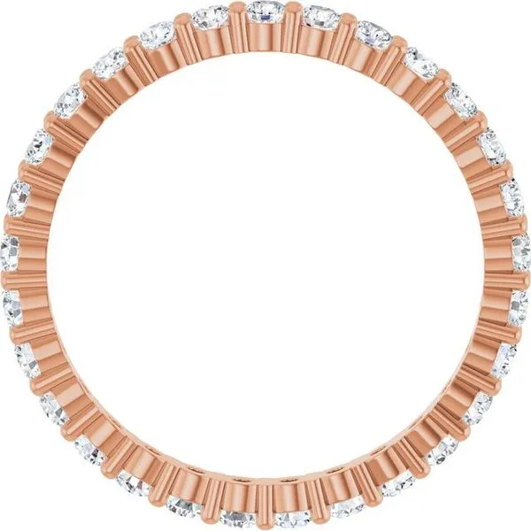 Shared-Prong Eternity Band Image 2 Allain's Jewelry New Iberia, LA