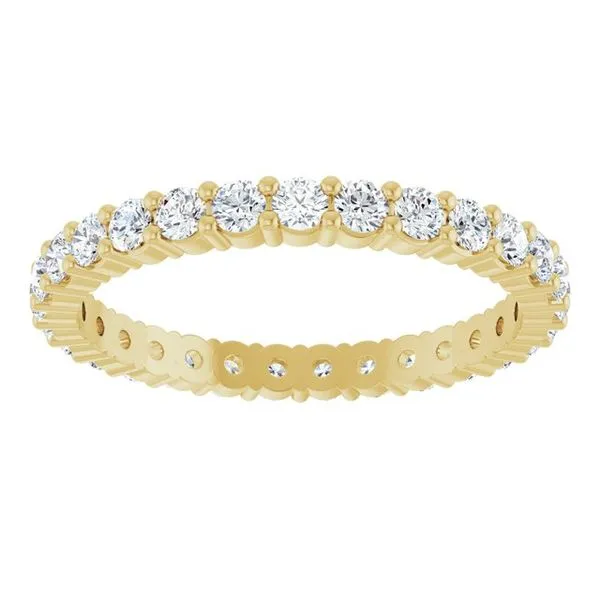 Shared-Prong Eternity Band Image 3 Allain's Jewelry New Iberia, LA
